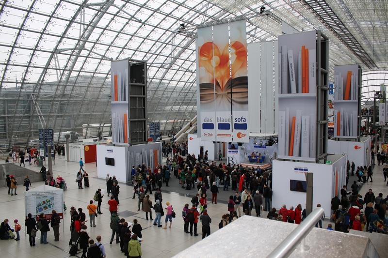 Haupthalle Leipziger Buchmesse, (c) Janett