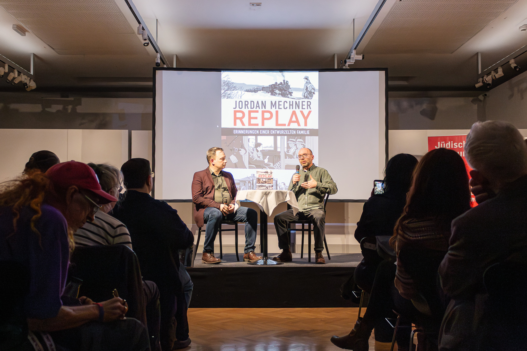 Lesung Replay im Jüdischen Museum Jordan Mechner