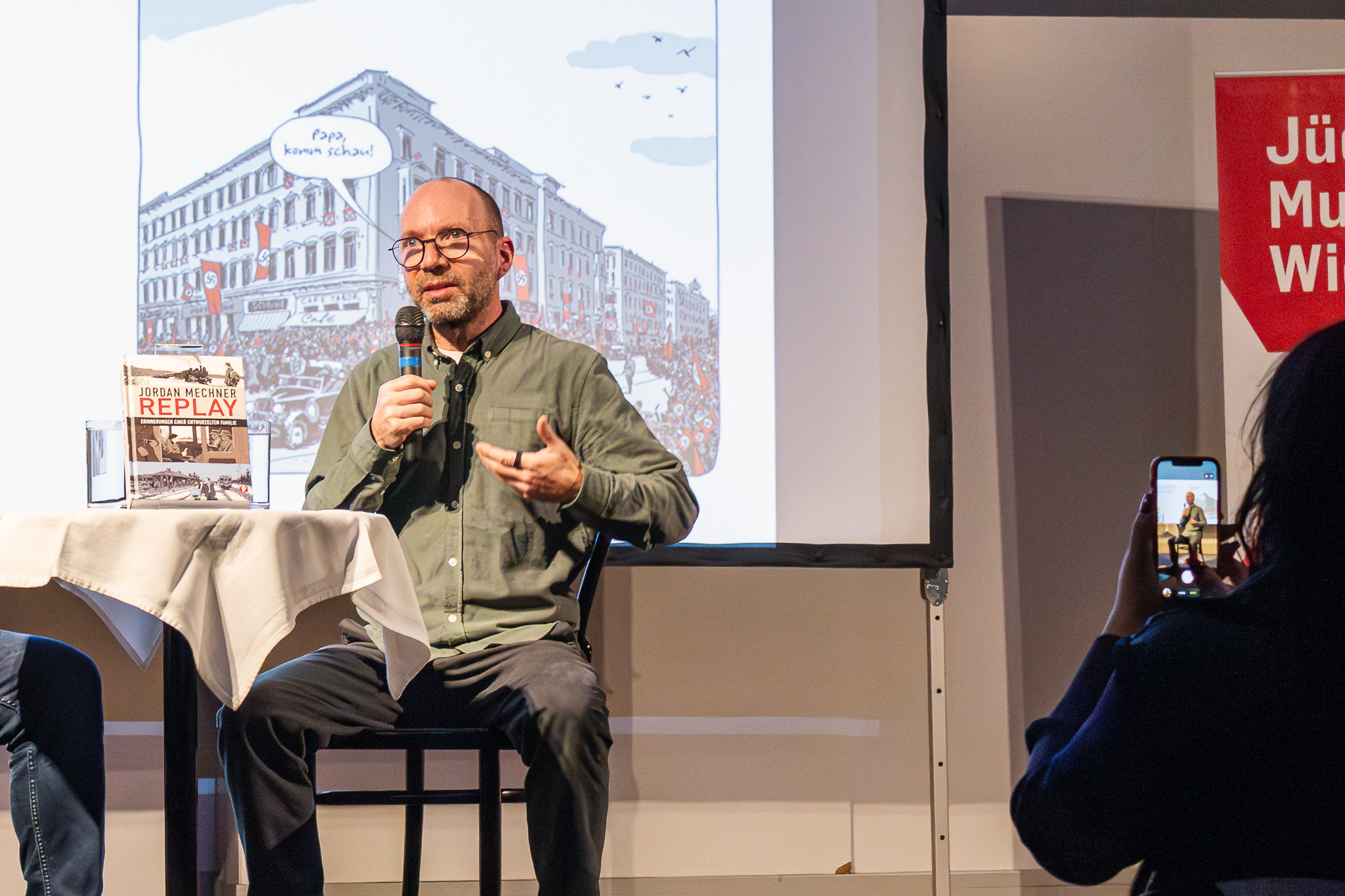 Lesung Replay im Jüdischen Museum Jordan Mechner