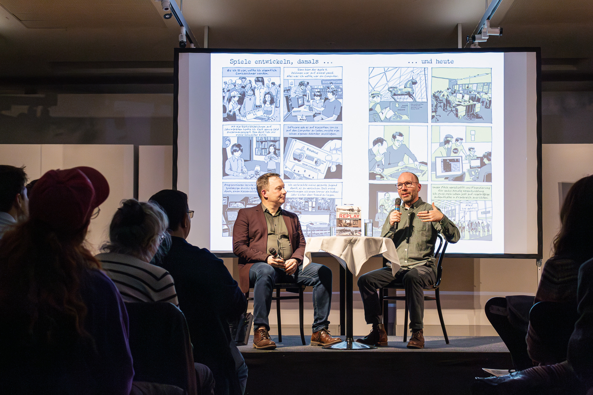 Lesung Replay im Jüdischen Museum Jordan Mechner