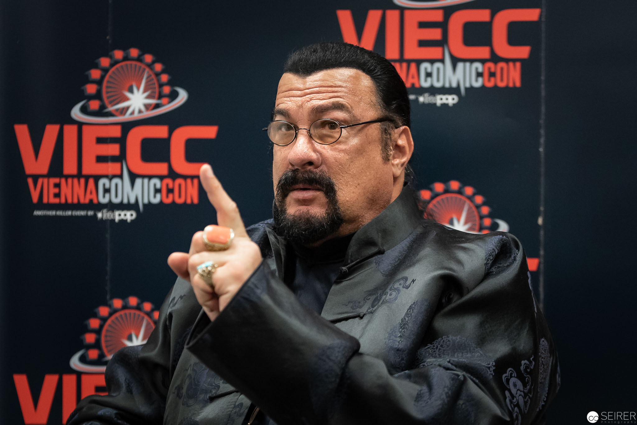 Steven Seagal at VIECC