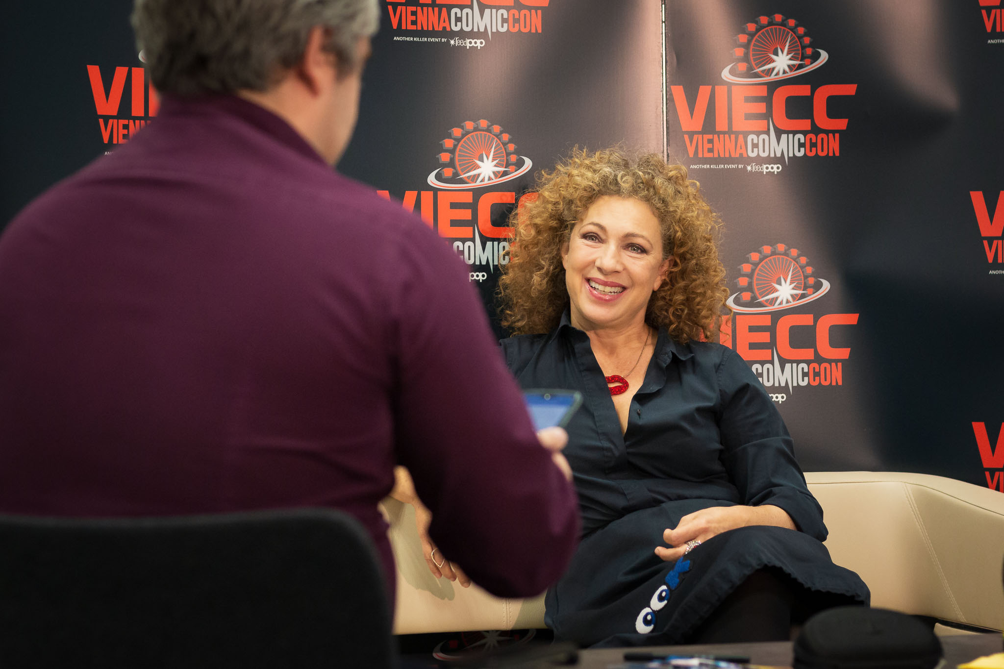 Alex Kingston auf der Vienna Comic Con 2019 VIECC