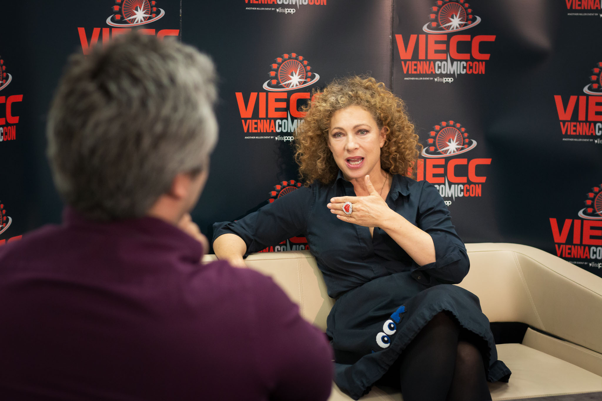 Alex Kingston auf der Vienna Comic Con 2019 VIECC