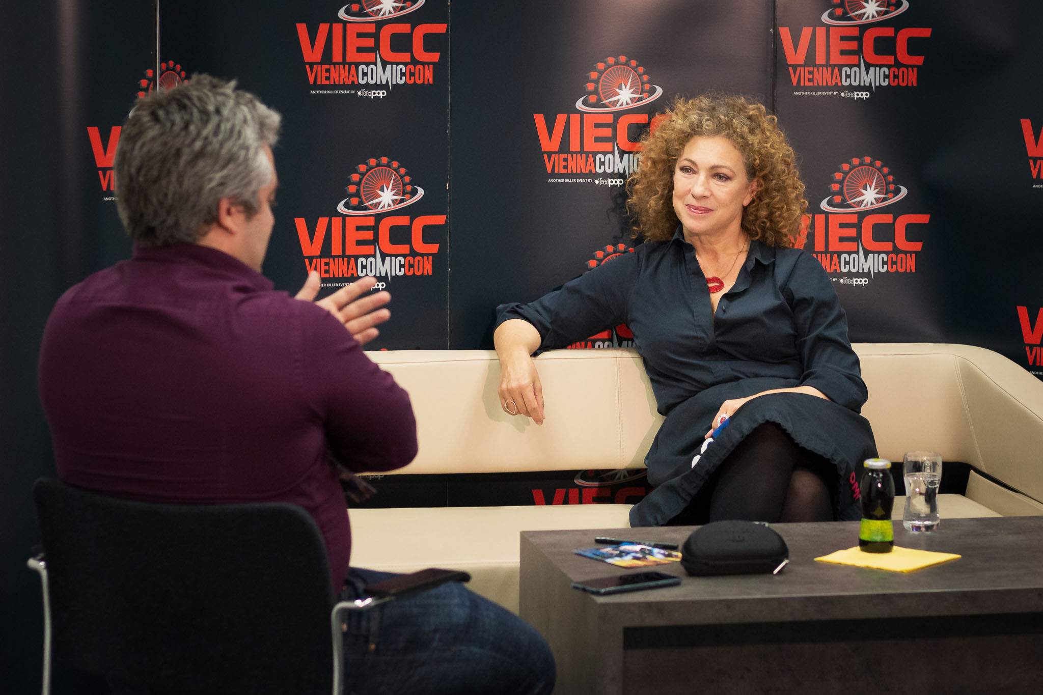 Alex Kingston auf der Vienna Comic Con 2019 VIECC