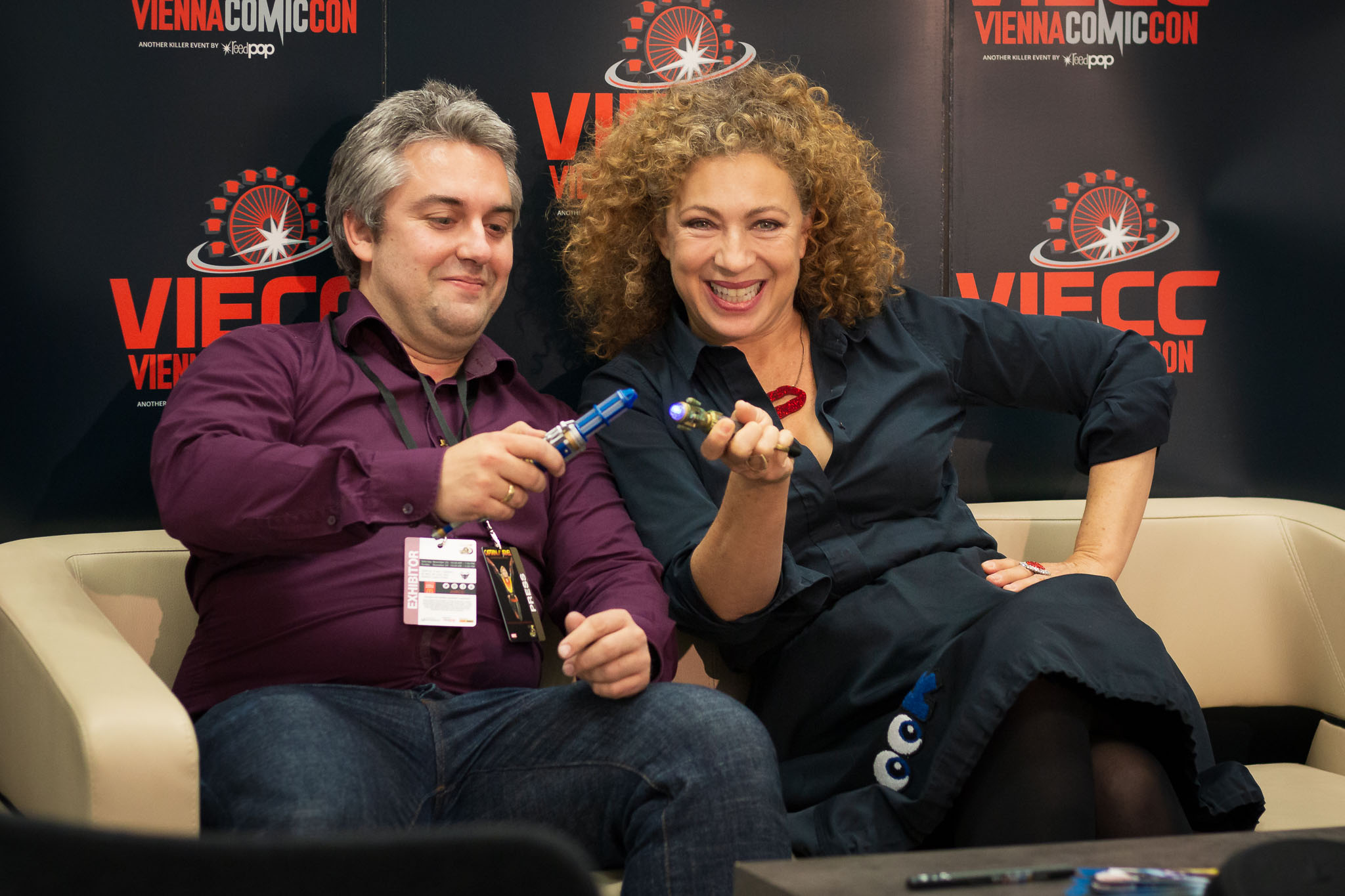 Alex Kingston auf der Vienna Comic Con 2019 VIECC