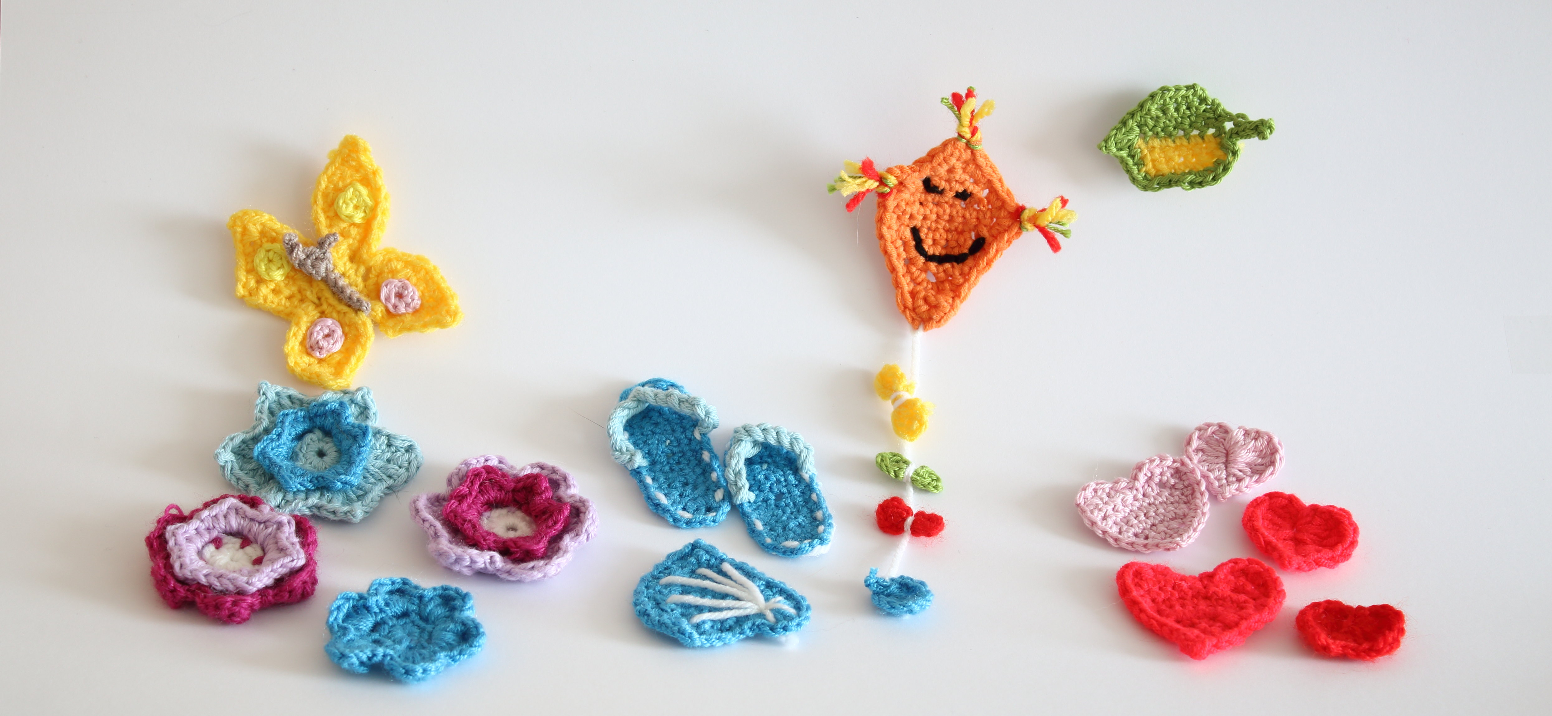 Hippe bunte Häkel-Apps