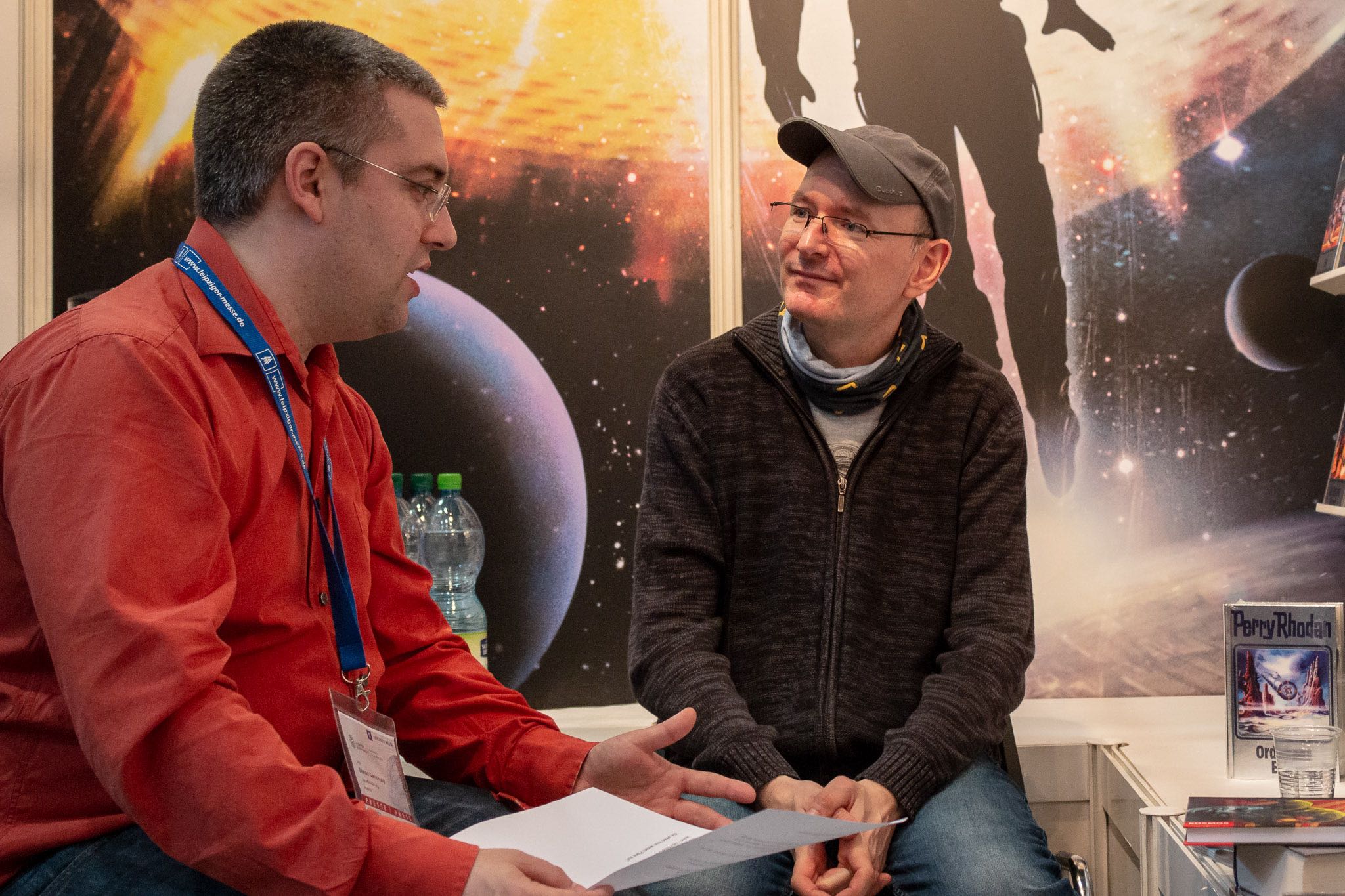 Christoph Dittert im Interview auf der Buchmesse Leipzig 2019